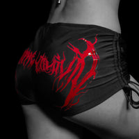 Women's Venom Texture Swimsuit Shorts [NIGHTMARE]