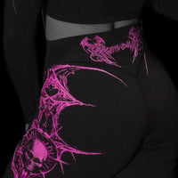 Womens Void Tech™ Shadow Heart Leggings [BLOSSOM PINK]