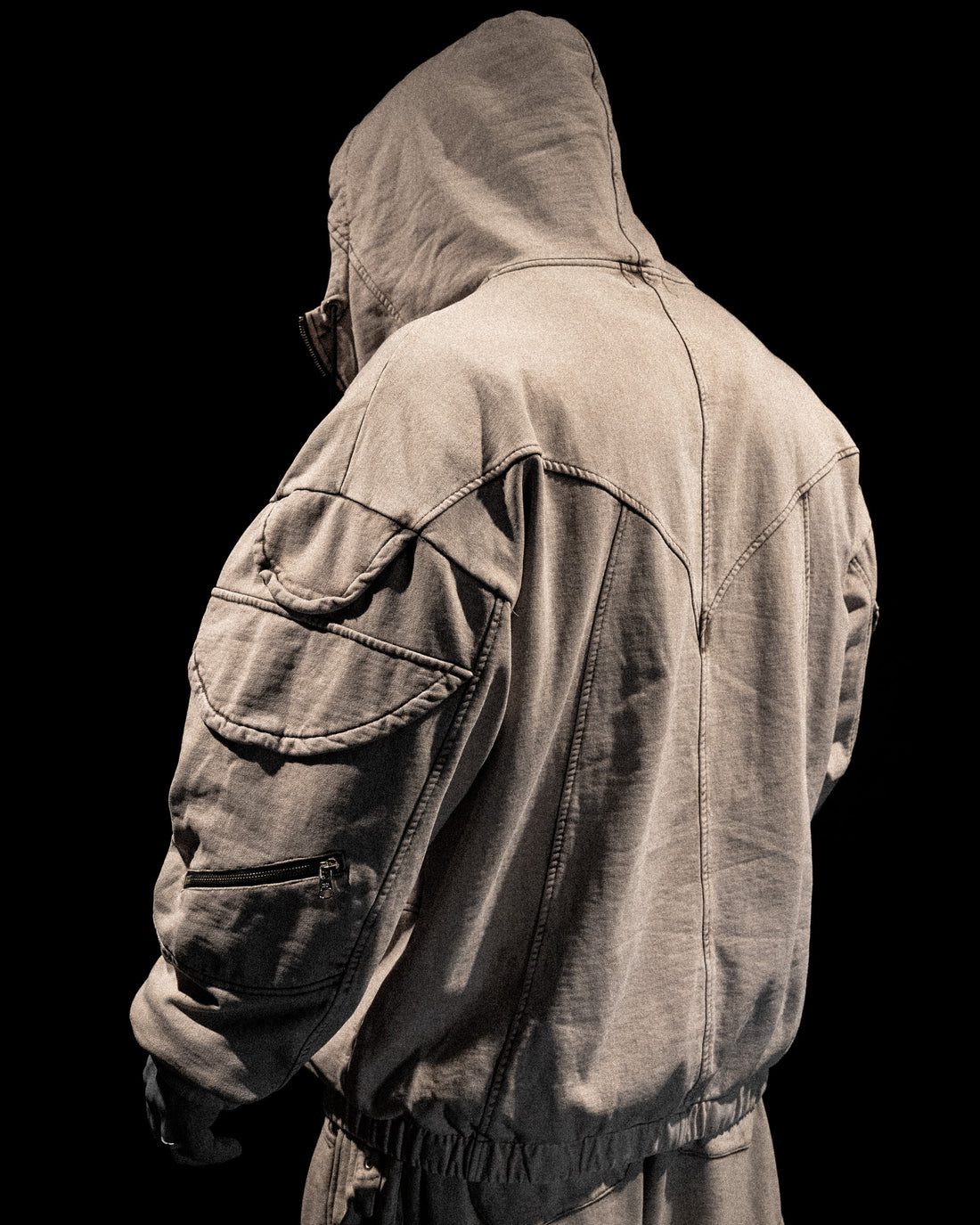 Mercenary Tactical Oversized Full-Zip Hoodie [BONESAW]
