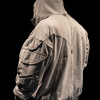 Mercenary Tactical Oversized Full-Zip Hoodie [BONESAW]