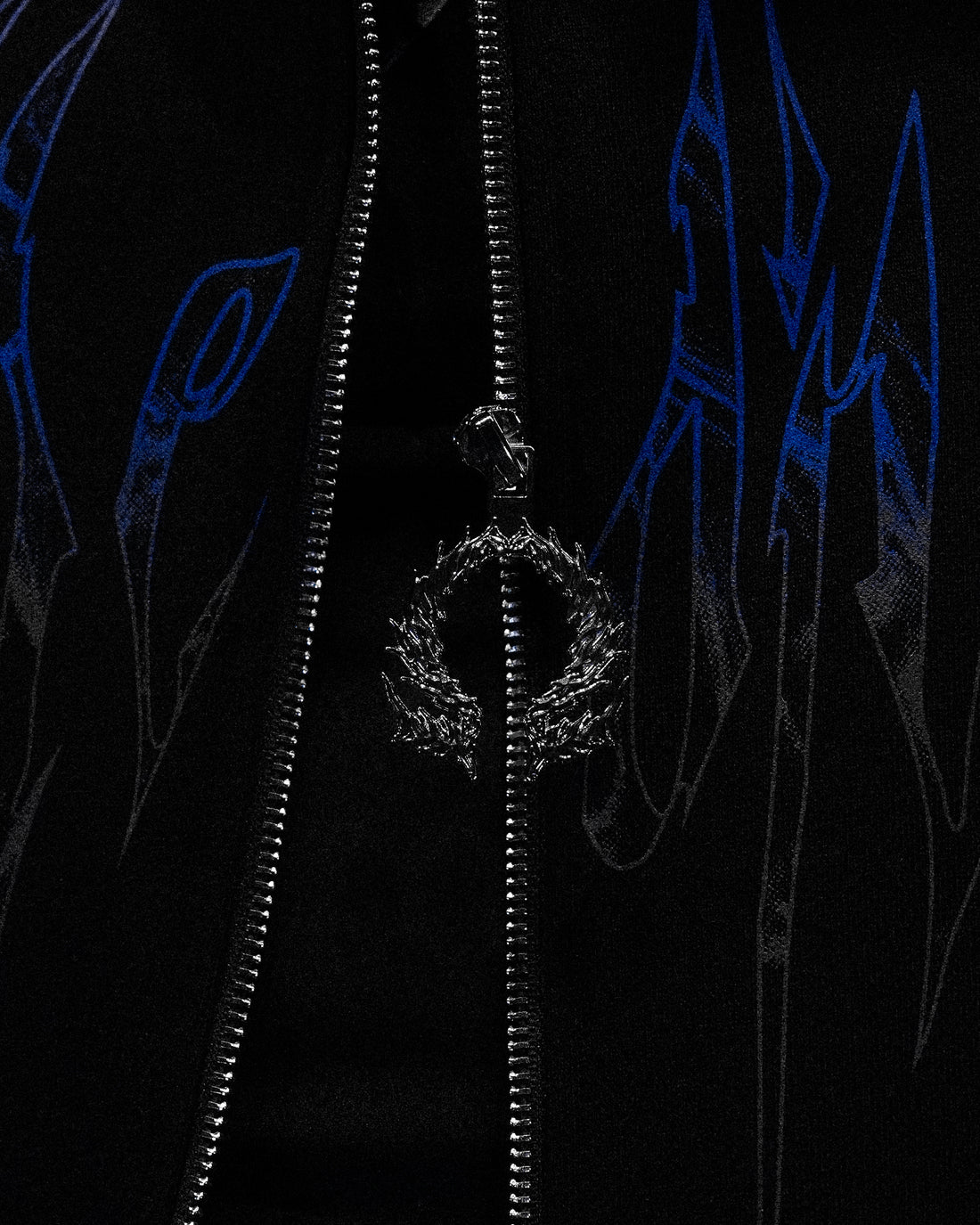 Death Blight Oversized Zip-Up Hoodie [PULSE]