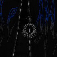 Death Blight Oversized Zip-Up Hoodie [PULSE]