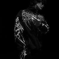 Netherwalker Oversized Zip-up jacket [VOID BLACK]