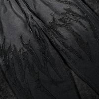 Destroyed Banana Shape sweatpants [SMOKE WASHED]