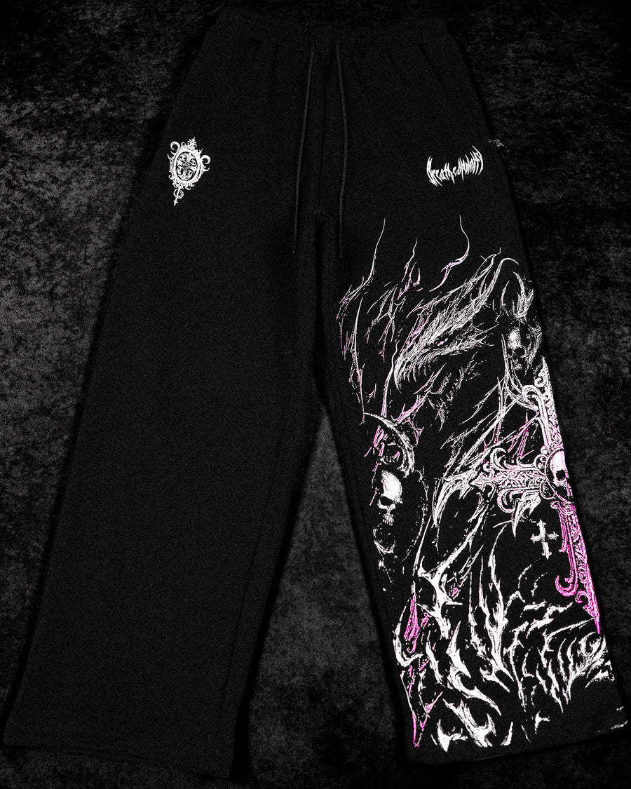 Wyvern Uncuffed luxury sweatpants [BLOSSOM PINK]