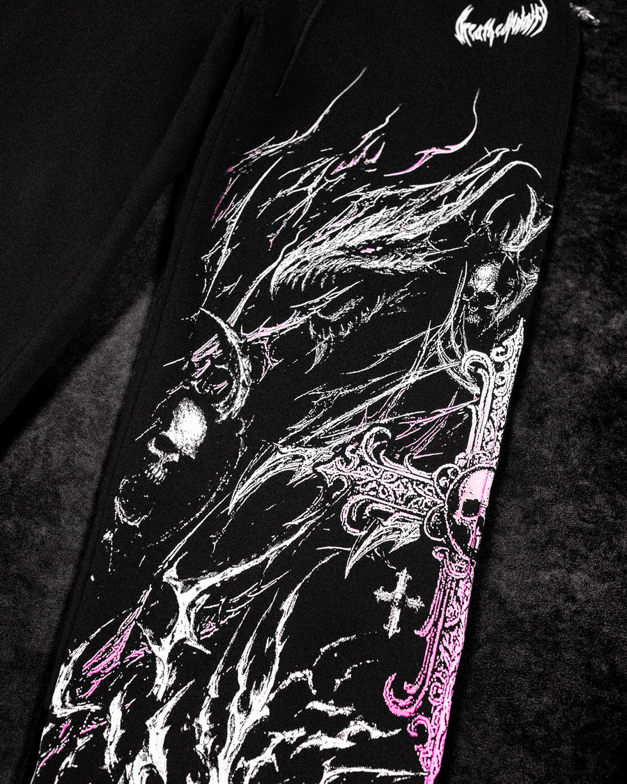Wyvern Uncuffed luxury sweatpants [BLOSSOM PINK]