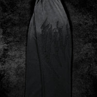 Destroyed Banana Shape sweatpants [SMOKE WASHED]