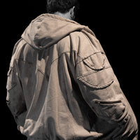 Mercenary Tactical Oversized Full-Zip Hoodie [BONESAW]