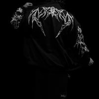 Netherwalker Oversized Zip-up jacket [VOID BLACK]