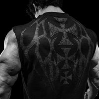 Armored Cut-off Tee [DARKNESS]