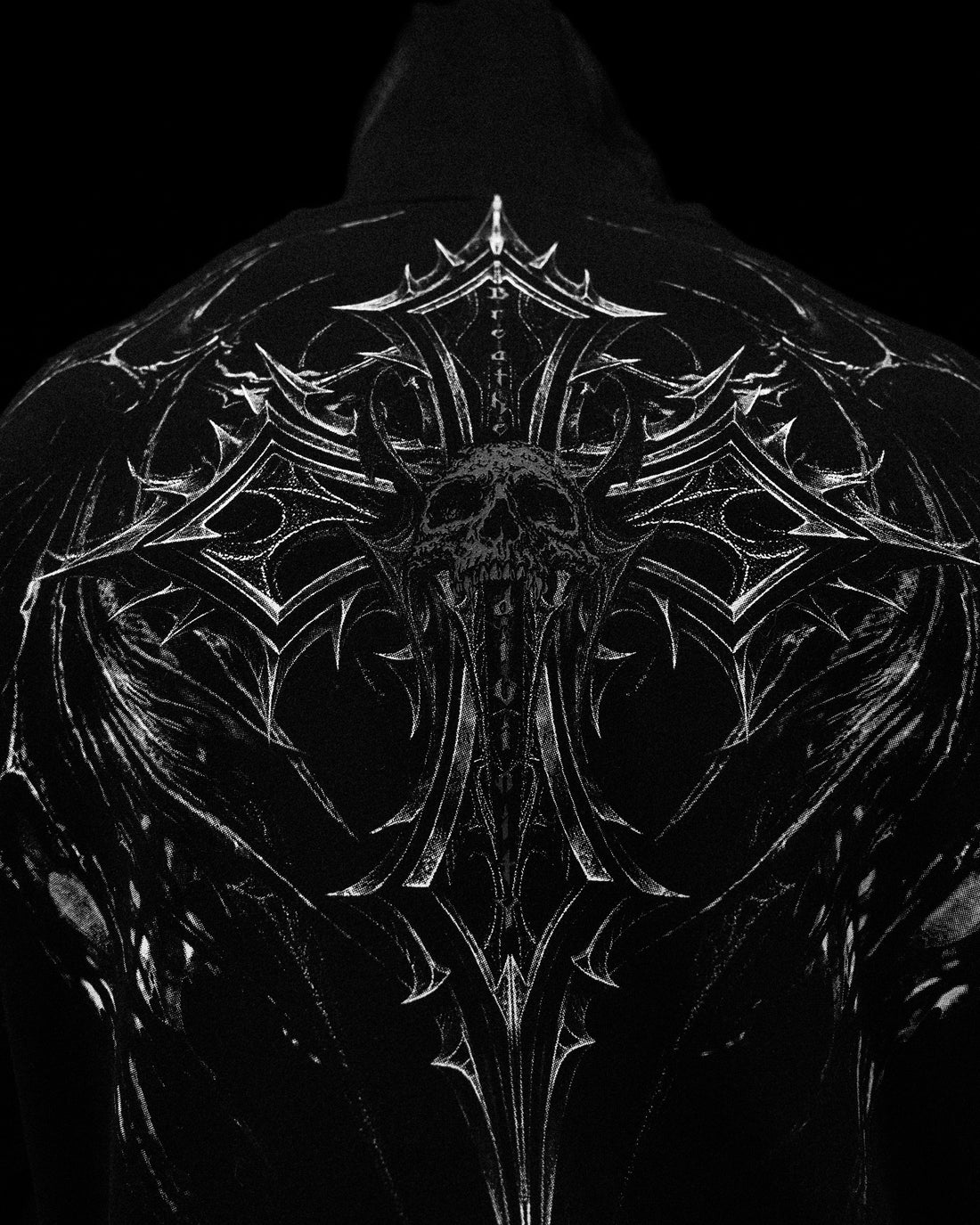 Nightfall Oversized Pullover Hoodie [VOID BLACK]