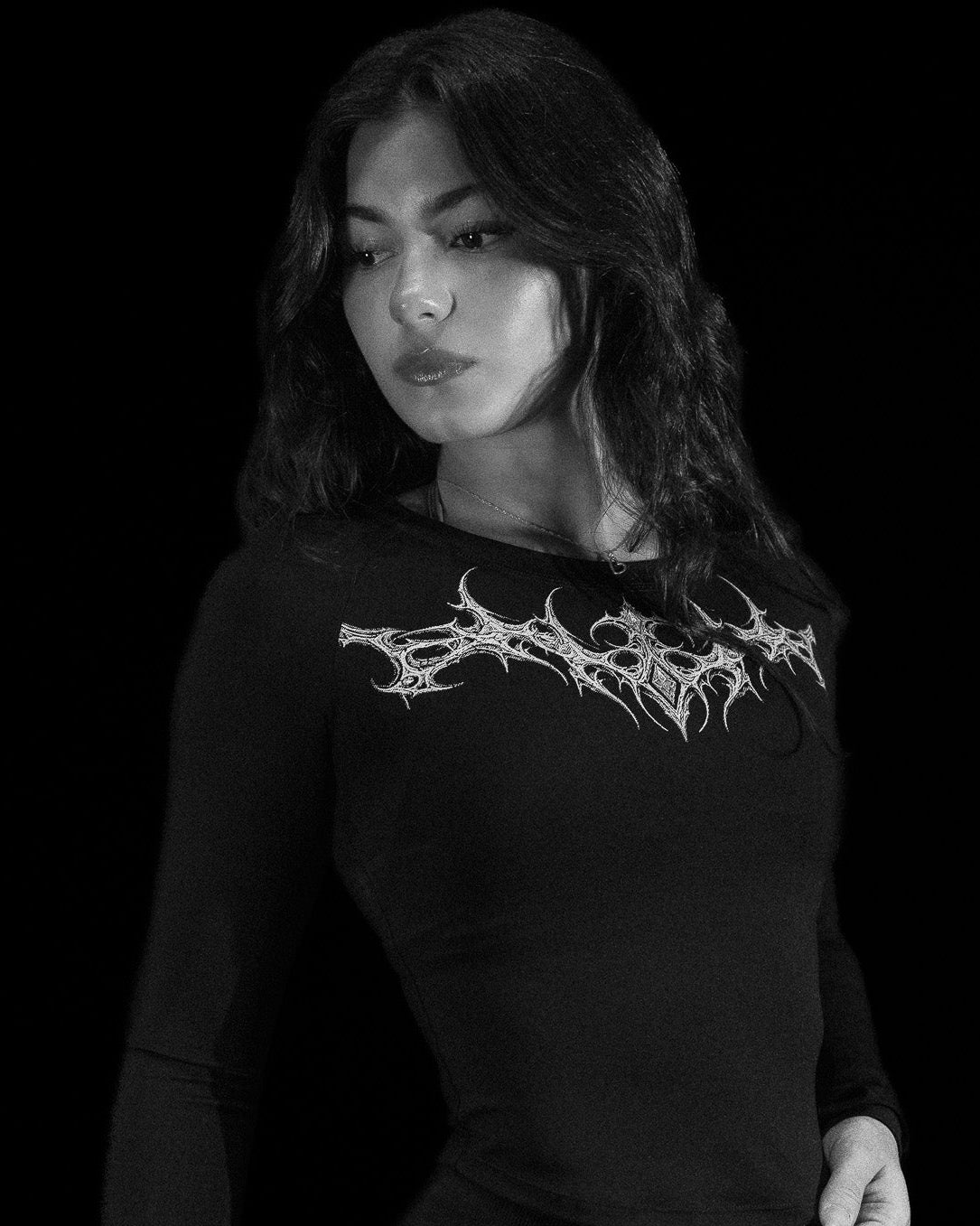 Void Tech™ Cursed Relic Long sleeve compression [VOID BLACK]