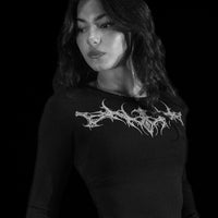 Void Tech™ Cursed Relic Long sleeve compression [VOID BLACK]