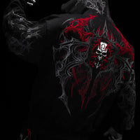 Deathwing Oversized Zip-up Hoodie [NIGHTMARE]