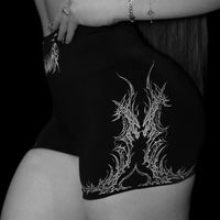 Women's Void Tech™ Dark Valkyrie Seamless Shorts [VOID BLACK]