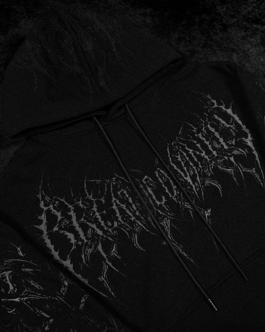 Nightreign Oversized pullover hoodie [DARKNESS]