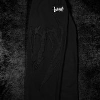 Destroyed Banana Shape sweatpants [DARKNESS]