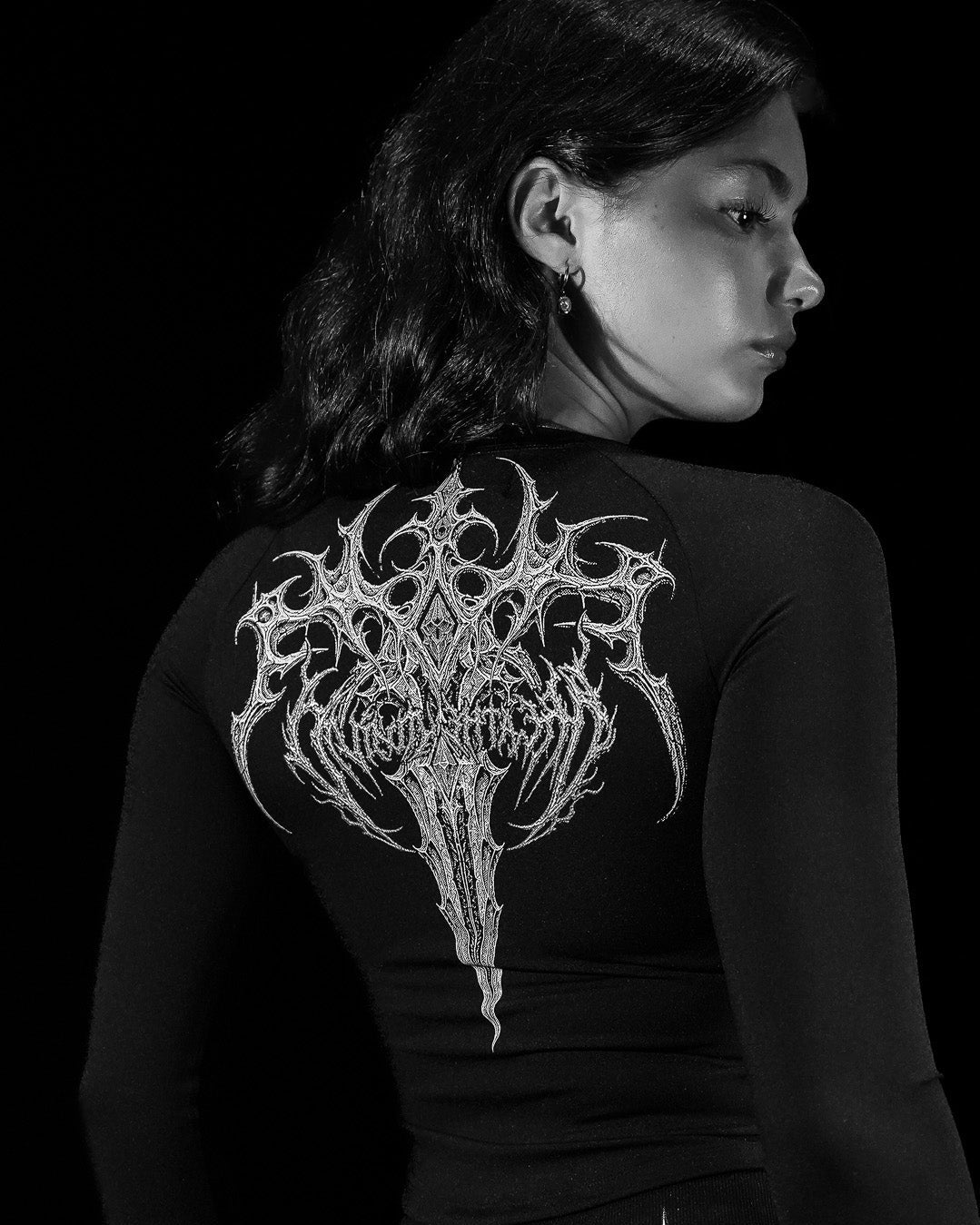 Void Tech™ Cursed Relic Long sleeve compression [VOID BLACK]