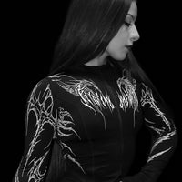 Women's Void Tech™ Moonveil Zip-up Compression jacket [VOID BLACK]