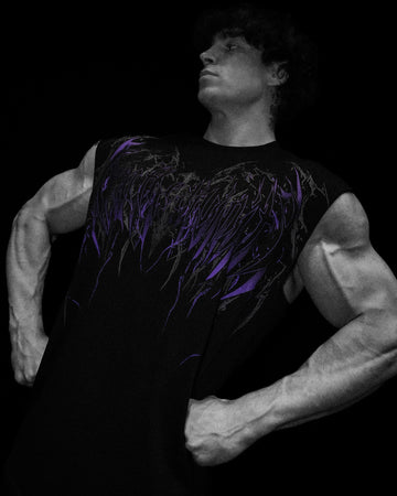 Dark Matter Oversized Cutoff Tee [DUSK]