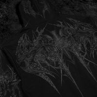 Death Blight Oversized Zip-Up Hoodie [DARKNESS]