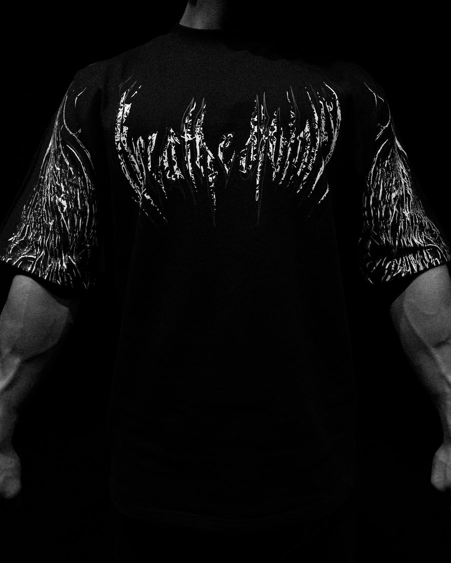 Hellfire Oversized T-shirt [VOID BLACK]