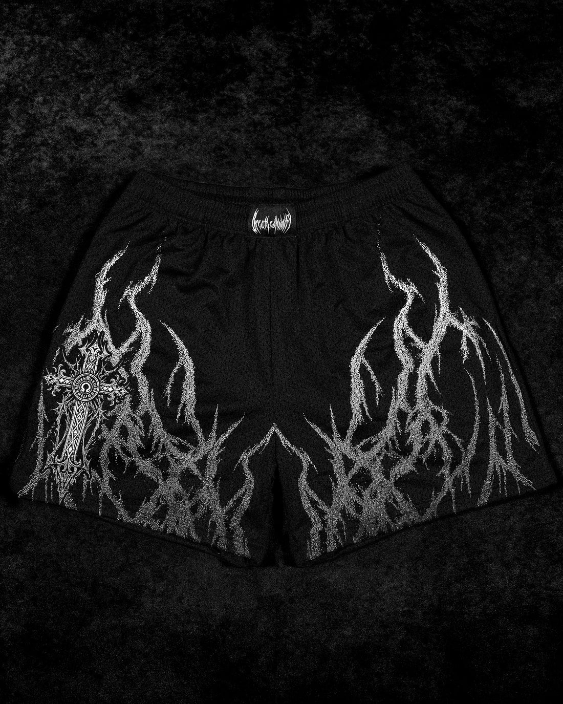 Eternal Flame Bodybuilding Mesh shorts [VOID BLACK]