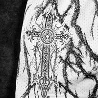 Eternal Flame Bodybuilding Mesh shorts [DIVINE WHITE]