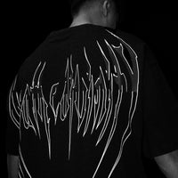 Comfort Oversized Lightweight T-shirt [VOID BLACK]