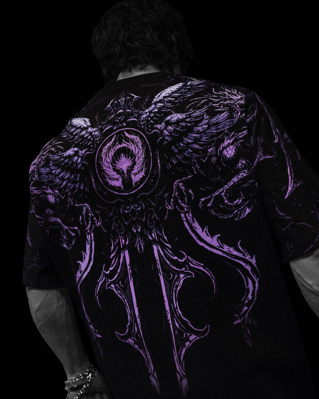 Seraphim Oversized T-SHIRT [HOLLOW PURPLE]