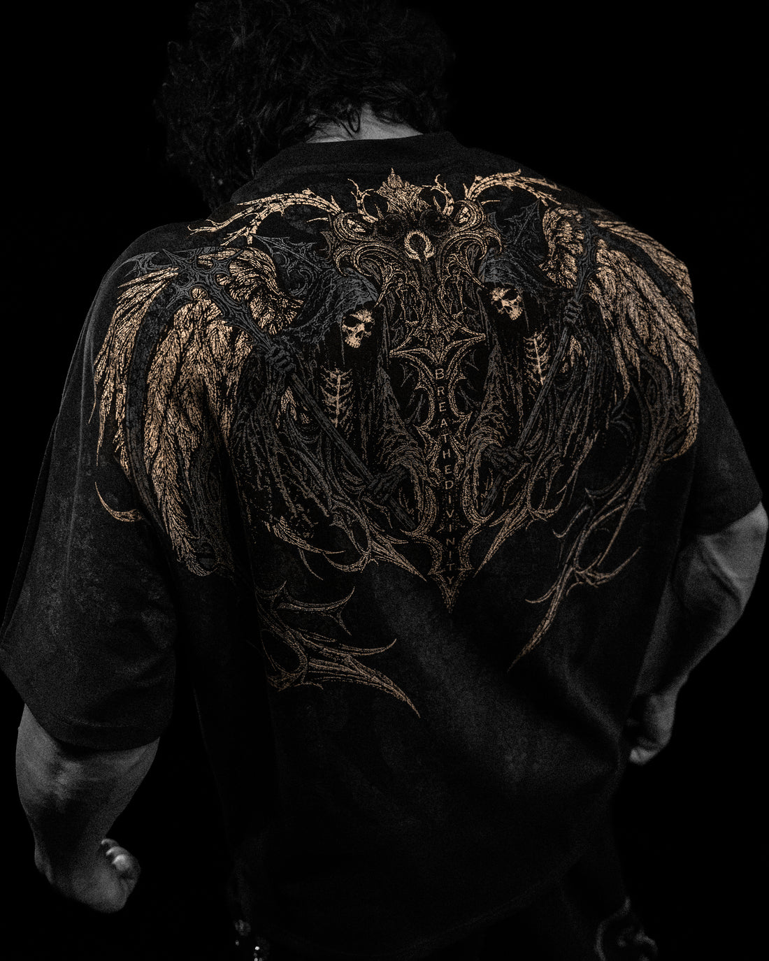 Blood Reaper Oversized T-shirt [WITHER]