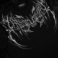Dark Forge Oversized Cutoff Tee [VOID BLACK]