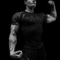 Void Tech™ BloodBorne shortsleeve Compression [VOID BLACK]