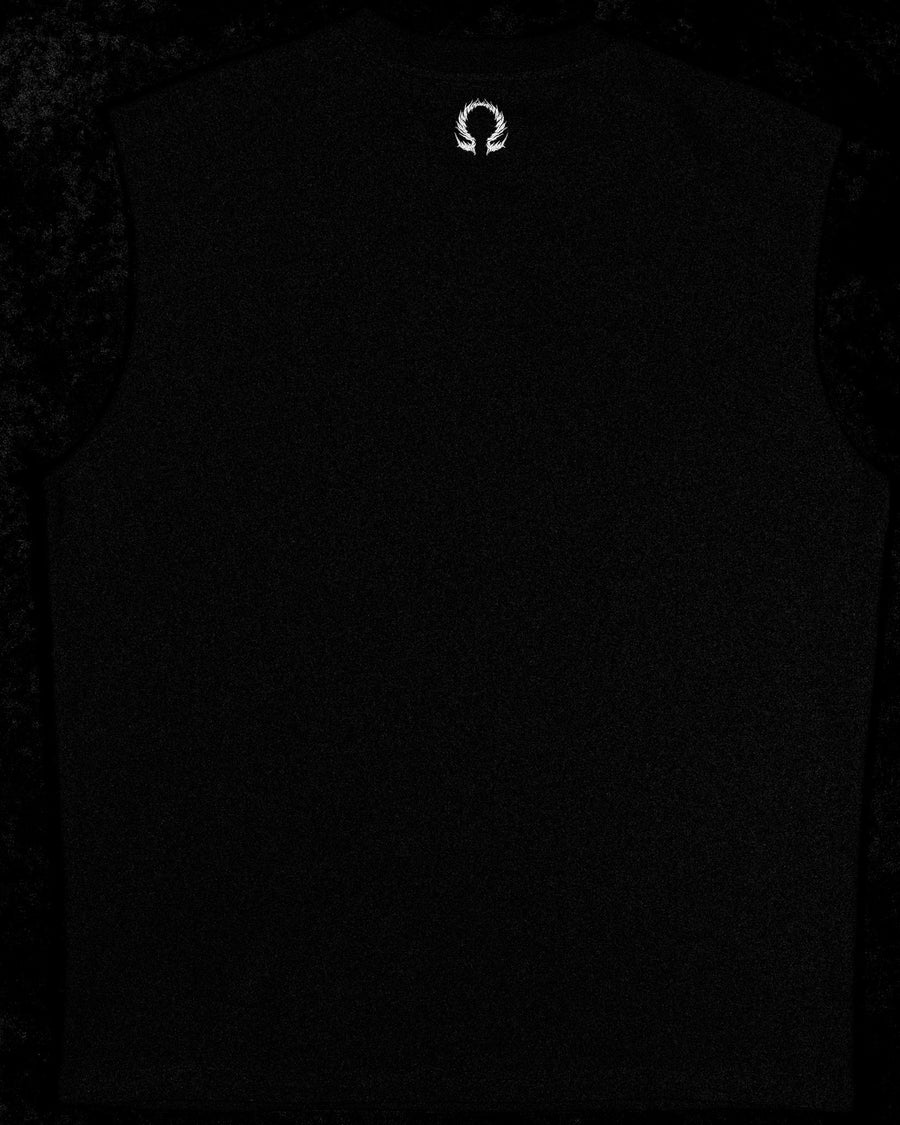 Dark Forge Oversized Cutoff Tee [VOID BLACK]