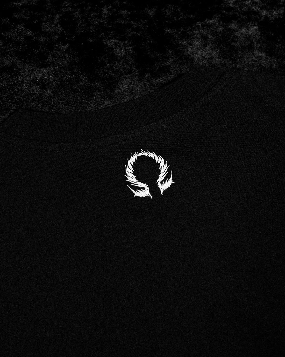 Dark Forge Oversized Cutoff Tee [VOID BLACK]