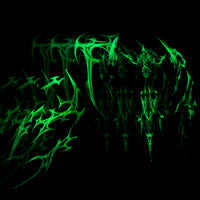 Immortality Oversized Zip-Up Hoodie [GLOW IN THE DARK]