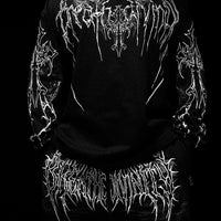 Evangelion Oversized Longsleeve T-shirt [VOID BLACK]