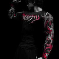 Void Tech™ Infernal longsleeve Compression [HEAVENLY RED]