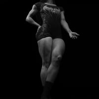 Womens Void Tech™ Boneveil Open Back Bodysuit [VOID BLACK]