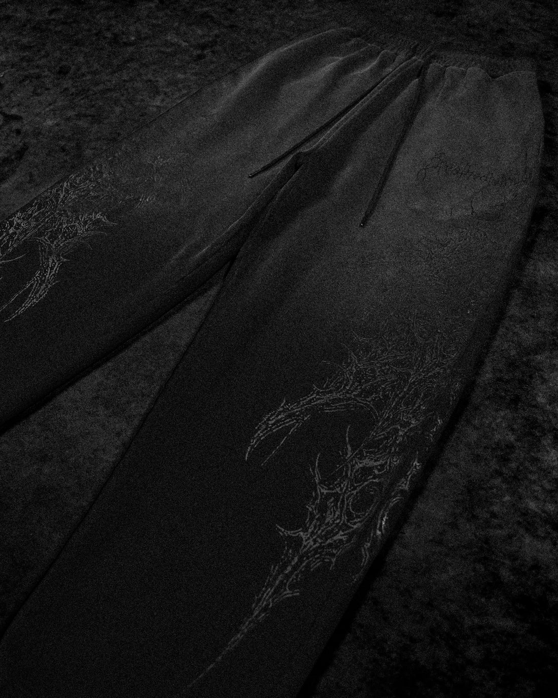 Cyber Scythe Uncuffed luxury sweatpants [SMOKE]