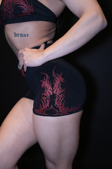 Women's Void Tech™ Dark Valkyrie Seamless Shorts [NIGHTMARE] WOMEN'S BF COLL 2025)