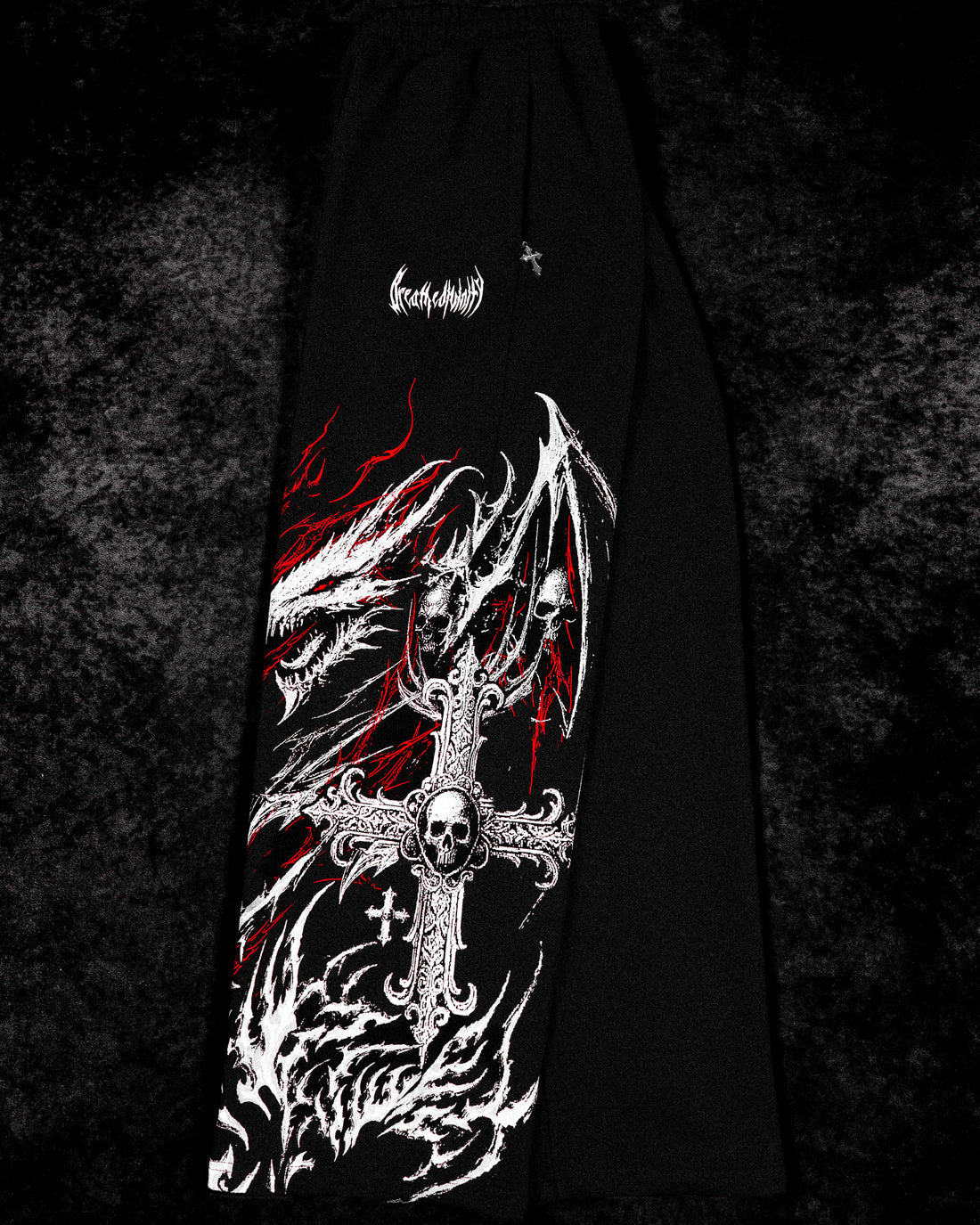 Wyvern Uncuffed luxury sweatpants [HEAVENLY RED]