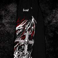 Wyvern Uncuffed luxury sweatpants [HEAVENLY RED]