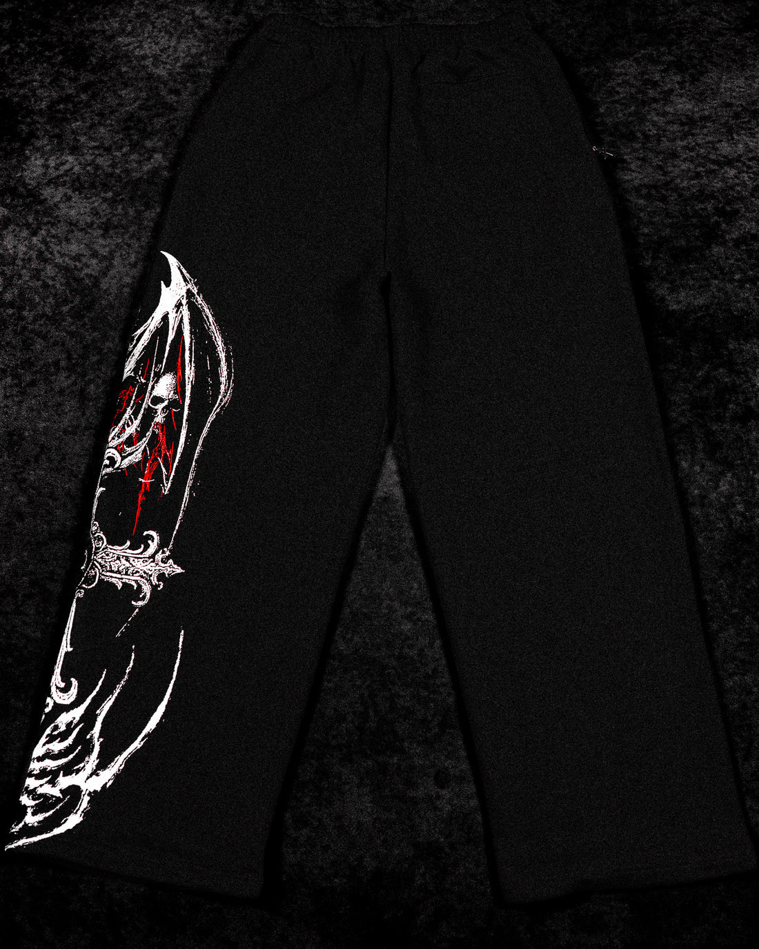Wyvern Uncuffed luxury sweatpants [HEAVENLY RED]