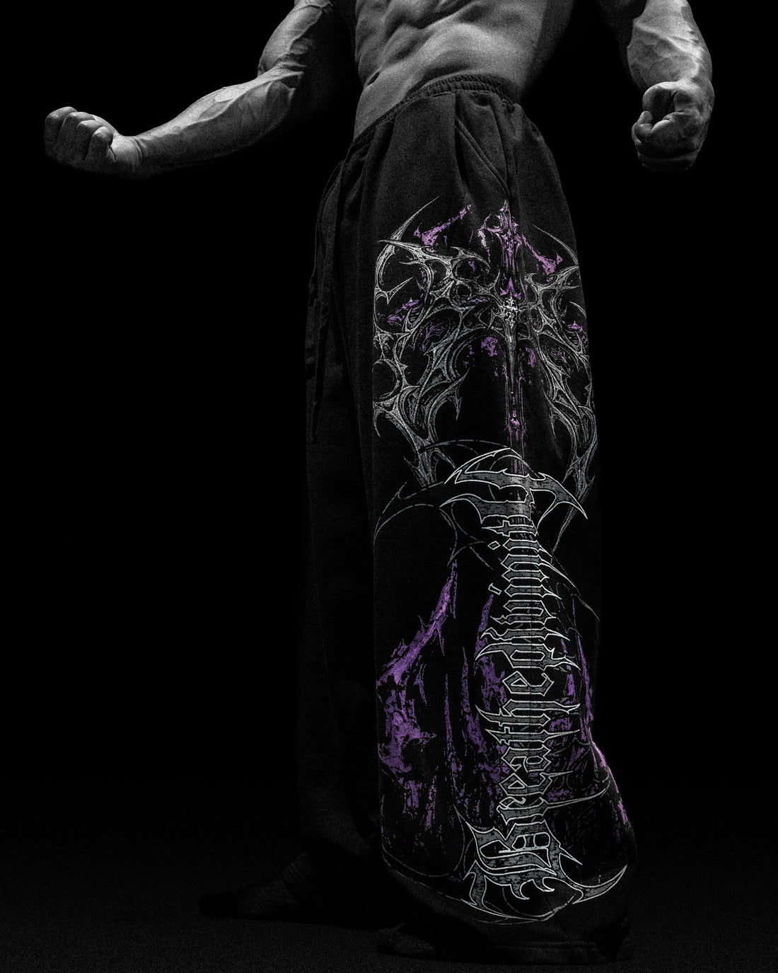 Death-Script Oversized Uncuffed Cargos [DUSK]
