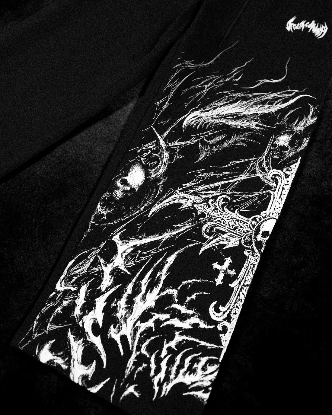 Wyvern Uncuffed luxury sweatpants [VOID BLACK]