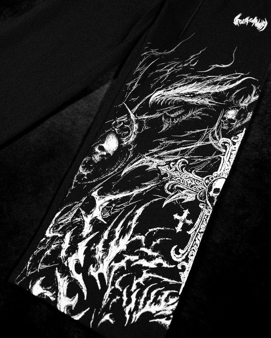 Wyvern Uncuffed luxury sweatpants [VOID BLACK]