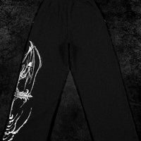 Wyvern Uncuffed luxury sweatpants [VOID BLACK]