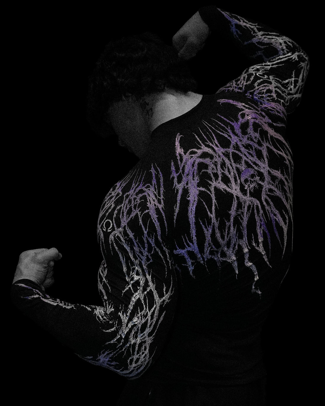 Void Tech™ Soul Decay longsleeve Compression [HOLLOW PURPLE]