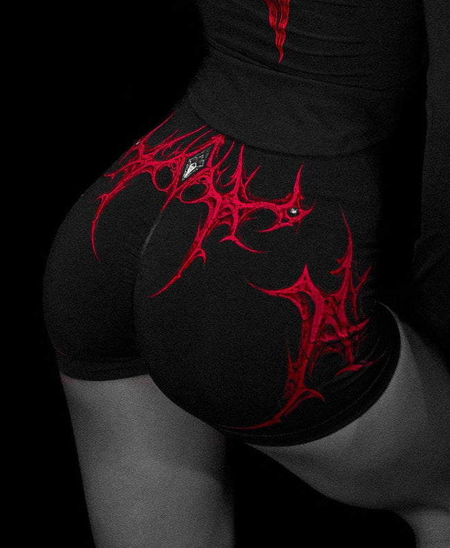 Void Tech™ Twilight Seamless Shorts [NIGHTMARE]